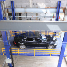 customized electric platform hydraulic garage car lift elevator vehicle hydraulic four post car lift for garage parking